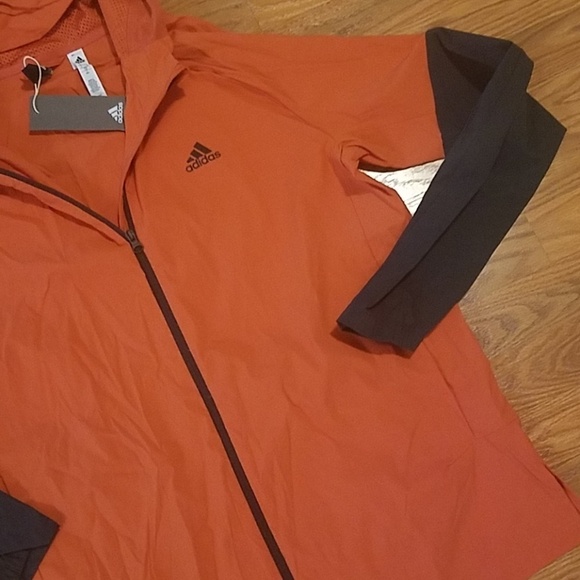 Mens Adidas sport ID hooded zip up jacket - Picture 2 of 5